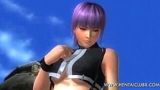 girls fan service d. or Alive 5 Ultimate Sexy Ecchi Kasumi and Ayane porn video