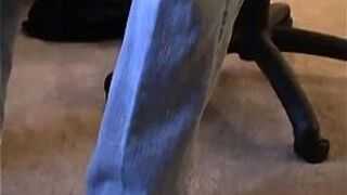 Hot gay sex Trace even arms off the camera to keep him company for a porn video